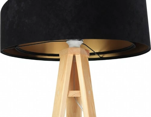 BPS Koncept Lampadaires Lampadaire Bois Clair H145 4 BPS Koncept Lampadaires Lampadaire Bois Clair H145 – Image 2