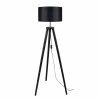 Tosel Lampadaires Lampadaire Bois Noir