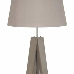 Tosel Lampadaires Lampadaire Bois Taupe -Luminaires Soldes 2022 lampadaire bois taupe 2