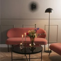 Leitmotiv Lampadaires Lampadaire Champignon En Métal Blanc -Luminaires Soldes 2022 lampadaire champignon en metal blanc 7