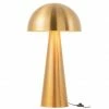 Meubles & Design Lampadaires Lampadaire Champignon En Métal Doré -Luminaires Soldes 2022 lampadaire champignon en metal dore