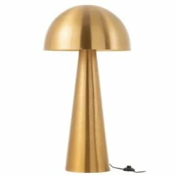 Meubles & Design Lampadaires Lampadaire Champignon En Métal Doré -Luminaires Soldes 2022 lampadaire champignon en metal dore 2