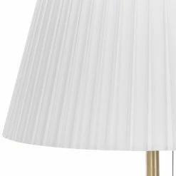 Beliani Lampes à Poser Lampadaire Cuivré Et Blanc En Métal -Luminaires Soldes 2022 lampadaire cuivre et blanc en metal 3