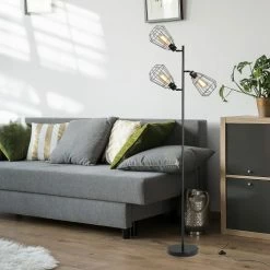 Homcom Lampadaires Lampadaire Design Industriel 3 Ampoules H165 Cm Noir 12 Homcom Lampadaires Lampadaire Design Industriel 3 Ampoules H165 Cm Noir -Luminaires Soldes 2022 lampadaire design industriel 3 ampoules h165 cm noir 3