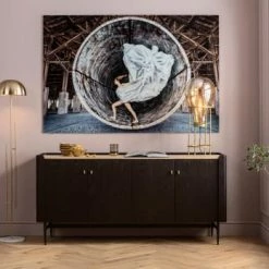 Kare Design Lampadaires Lampadaire En Acier Doré H158 -Luminaires Soldes 2022 lampadaire en acier dore h158 4