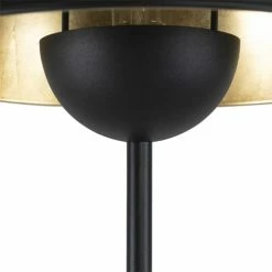 QAZQA Lampadaires Lampadaire En Acier Noir -Luminaires Soldes 2022 lampadaire en acier noir 13