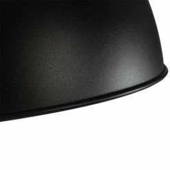 QAZQA Lampadaires Lampadaire En Acier Noir -Luminaires Soldes 2022 lampadaire en acier noir 14