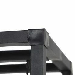 QAZQA Lampadaires Lampadaire En Acier Noir -Luminaires Soldes 2022 lampadaire en acier noir 26