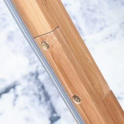 Good & Mojo Lampadaires Lampadaire En Bambou Abat-jour En Lin Gris Clair, H. 174cm -Luminaires Soldes 2022 lampadaire en bambou abat jour en lin gris clair h 174cm 3