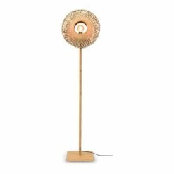 Good & Mojo Lampadaires Lampadaire En Bambou Naturel H170cm