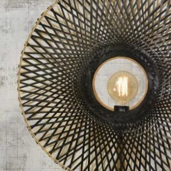 Good & Mojo Lampadaires Lampadaire En Bambou Naturel H170cm -Luminaires Soldes 2022 lampadaire en bambou naturel h170cm 3