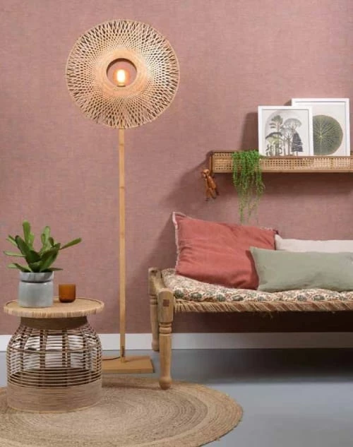 Good & Mojo Lampadaires Lampadaire En Bambou Naturel H180cm 4 Good & Mojo Lampadaires Lampadaire En Bambou Naturel H180cm – Image 2