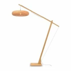 Good & Mojo Lampadaires Lampadaire En Bambou Blanc H207cm -Luminaires Soldes 2022 lampadaire en bambou naturel h207cm 6