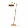 Good & Mojo Lampadaires Lampadaire En Bambou Noir H176cm -Luminaires Soldes 2022 lampadaire en bambou noir h176cm