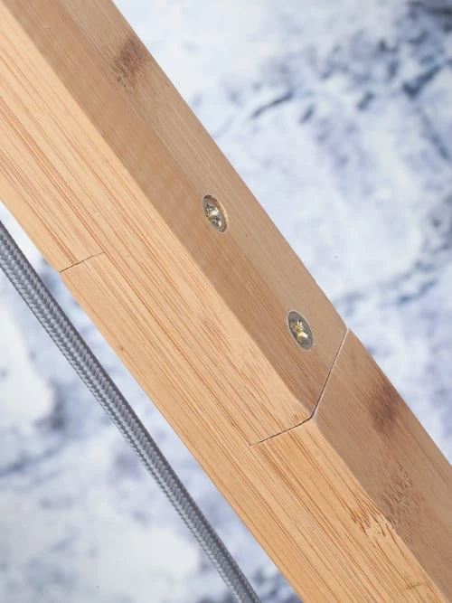 Good & Mojo Lampadaires Lampadaire En Bambou Noir H176cm 8 Good & Mojo Lampadaires Lampadaire En Bambou Noir H176cm – Image 6