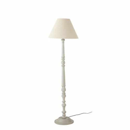 Maisons Du Monde Lampadaires Lampadaire En Manguier Et Abat-jour Blanc Cassé H162 3 Maisons Du Monde Lampadaires Lampadaire En Manguier Et Abat-jour Blanc Cassé H162