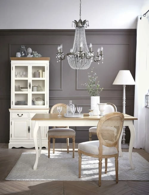 Maisons Du Monde Lampadaires Lampadaire En Manguier Et Abat-jour Blanc Cassé H162 5 Maisons Du Monde Lampadaires Lampadaire En Manguier Et Abat-jour Blanc Cassé H162 – Image 3