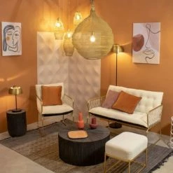 Pirouette Paris Lampadaires Lampadaire En Marbre Et Métal Noir Et Doré H160 -Luminaires Soldes 2022 lampadaire en marbre et metal noir et dore h160 3