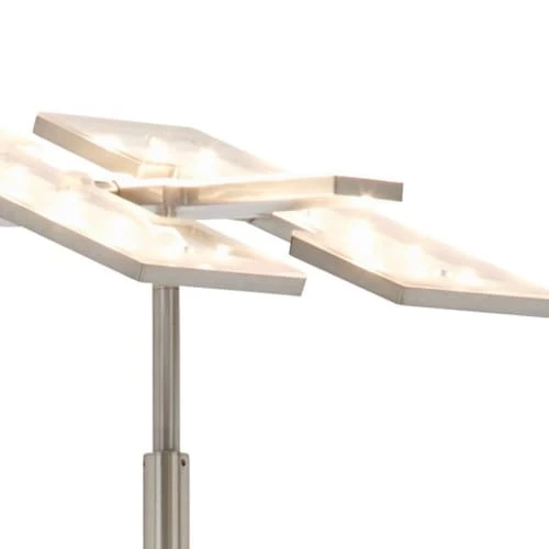 Brilliant Lampadaires Lampadaire En Métal Argenté 7 Brilliant Lampadaires Lampadaire En Métal Argenté – Image 5