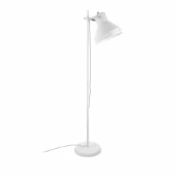 Leitmotiv Lampadaires Lampadaire En Métal Noir -Luminaires Soldes 2022 lampadaire en metal blanc