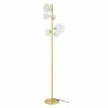Maisons Du Monde Lampadaires Lampadaire En Métal Doré Et 6 Globes En Verre H160 -Luminaires Soldes 2022 lampadaire en metal dore et 6 globes en verre h160 1000 10 38 182488 1