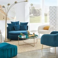 Maisons Du Monde Lampadaires Lampadaire En Métal Doré H210 -Luminaires Soldes 2022 lampadaire en metal dore h210 1000 12 23 190837 3