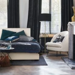 Maisons Du Monde Lampadaires Lampadaire En Métal Doré, Marbre Et Abat-jour En Velours Noirs H156 -Luminaires Soldes 2022 lampadaire en metal dore marbre et abat jour en velours noirs h156 1000 4 37 220494 2