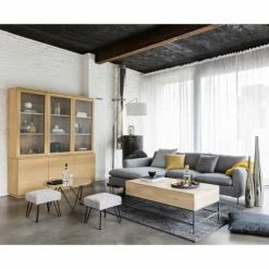 Maisons Du Monde Lampadaires Lampadaire En Métal Et Coton Blanc H 202 Cm -Luminaires Soldes 2022 lampadaire en metal et coton blanc h 202 cm 1000 2 9 138671 9