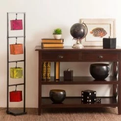 Maisons Du Monde Lampadaires Lampadaire En Métal Et Cuir De Chèvre Multicolore H 125 Cm -Luminaires Soldes 2022 lampadaire en metal et cuir de chevre multicolore h 125 cm 1000 6 35 130702 5