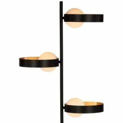 Keria Lampadaires Lampadaire En Métal Noir -Luminaires Soldes 2022 lampadaire en metal noir 25