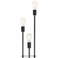 Globo Lampadaires Lampadaire En Métal Noir -Luminaires Soldes 2022 lampadaire en metal noir 29