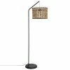 Maisons Du Monde Lampadaires Lampadaire En Métal Noir Et Fibre Végétale H162 -Luminaires Soldes 2022 lampadaire en metal noir et fibre vegetale h162 1000 5 23 180341 1