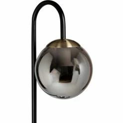 Maisons Du Monde Lampadaires Lampadaire En Métal Noir Et Globes En Verre Doré H130 -Luminaires Soldes 2022 lampadaire en metal noir et globes en verre dore h130 1000 9 33 223729 3