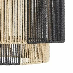 Maisons Du Monde Lampadaires Lampadaire En Métal Noir Mat Et Abat-jour Tressé En Corde Bicolore H162 -Luminaires Soldes 2022 lampadaire en metal noir mat et abat jour tresse en corde bicolore h162 1000 8 29 226431 4