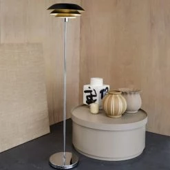 Dyberg Larsen Lampadaires Lampadaire En Métal Noir Mat, H 133 Cm D 31 Cm 10 Dyberg Larsen Lampadaires Lampadaire En Métal Noir Mat, H 133 Cm D 31 Cm -Luminaires Soldes 2022 lampadaire en metal noir mat h 133 cm d 31 cm 2