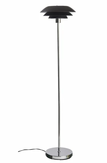 Dyberg Larsen Lampadaires Lampadaire En Métal Noir Mat, H 133 Cm D 31 Cm 8 Dyberg Larsen Lampadaires Lampadaire En Métal Noir Mat, H 133 Cm D 31 Cm – Image 6
