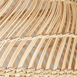 Maisons Du Monde Lampadaires Lampadaire En Rotin Tressé Et Métal Noir H.191cm -Luminaires Soldes 2022 lampadaire en rotin tresse et metal noir h 191cm 1000 8 4 165316 3