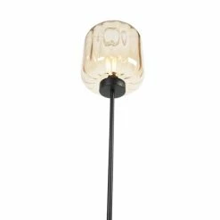 QAZQA Lampadaires Lampadaire En Verre Beige -Luminaires Soldes 2022 lampadaire en verre beige 2