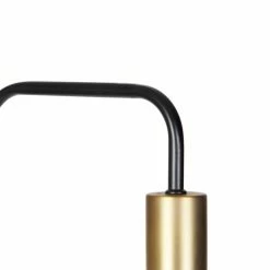 QAZQA Lampadaires Lampadaire En Verre Doré/laiton -Luminaires Soldes 2022 lampadaire en verre dore laiton 5