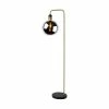 Lampea Lampadaires Lampadaire En Verre Fumé 158 Cm -Luminaires Soldes 2022 lampadaire en verre fume 158 cm