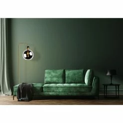 Lampea Lampadaires Lampadaire En Verre Fumé 158 Cm -Luminaires Soldes 2022 lampadaire en verre fume 158 cm 5