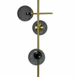 Dyberg Larsen Lampadaires Lampadaire En Verre Fumé Et Laiton, H 160 Cm D 34 Cm 8 Dyberg Larsen Lampadaires Lampadaire En Verre Fumé Et Laiton, H 160 Cm D 34 Cm -Luminaires Soldes 2022 lampadaire en verre fume et laiton h 160 cm d 34 cm 2