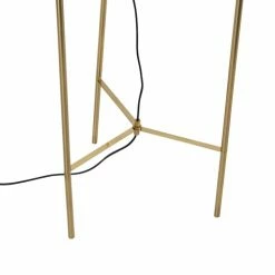 QAZQA Lampadaires Lampadaire En Verre Rose -Luminaires Soldes 2022 lampadaire en verre rose 2