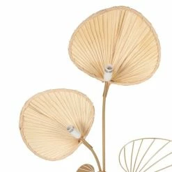 Maisons Du Monde Lampadaires Lampadaire Ginkgo En Métal Doré Et Bambou H145 -Luminaires Soldes 2022 lampadaire ginkgo en metal dore et bambou h145 1000 5 16 204770 4