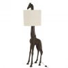 Meubles & Design Lampadaires Lampadaire Girafe En Résine Marron -Luminaires Soldes 2022 lampadaire girafe en resine marron