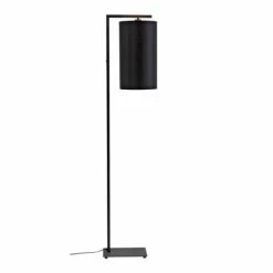 It's About Romi Lampadaires Lampadaire Noir Avec Abat-jour H160cm