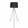 LUMISKY Lampadaires Lampadaire Salon Métal Noir H140CM