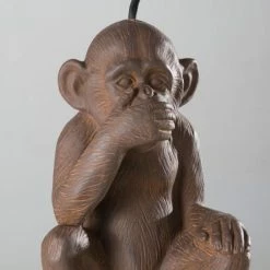 Maisons Du Monde Lampadaires Lampadaire Singe Et Abat-jour Noir H156 -Luminaires Soldes 2022 lampadaire singe et abat jour noir h156 1000 15 27 177393 3