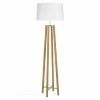 Maisons Du Monde Lampadaires Lampadaire Trépied En Chêne Et Abat-jour Blanc H160 -Luminaires Soldes 2022 lampadaire trepied en chene et abat jour blanc h160 1000 0 16 174471 1