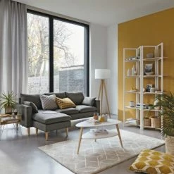 Maisons Du Monde Lampadaires Lampadaire Trépied En Frêne Avec Abat-jour En Coton Blanc H156 -Luminaires Soldes 2022 lampadaire trepied en frene avec abat jour en coton blanc h156 1000 11 1 154694 10